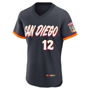 Roberto Alomar Men's San Diego Padres Obsidian 2026 City Connect Stadium Jersey - Authentic