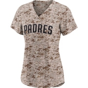 Roberto Alomar Women's San Diego Padres 2nd Alternate Jersey - Camo Limited