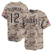 Roberto Alomar Youth San Diego Padres 2nd Alternate Jersey - Camo Limited