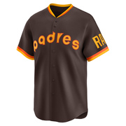 Roberto Alomar Youth San Diego Padres Cooperstown Collection Jersey - Brown Limited