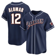 Roberto Alomar Youth San Diego Padres Cooperstown Collection Jersey - Navy Limited