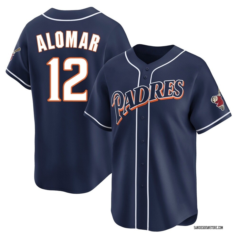 Roberto Alomar Youth San Diego Padres Cooperstown Collection Jersey - Navy Limited