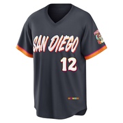 Roberto Alomar Youth San Diego Padres Obsidian 2026 City Connect Stadium Jersey - Limited