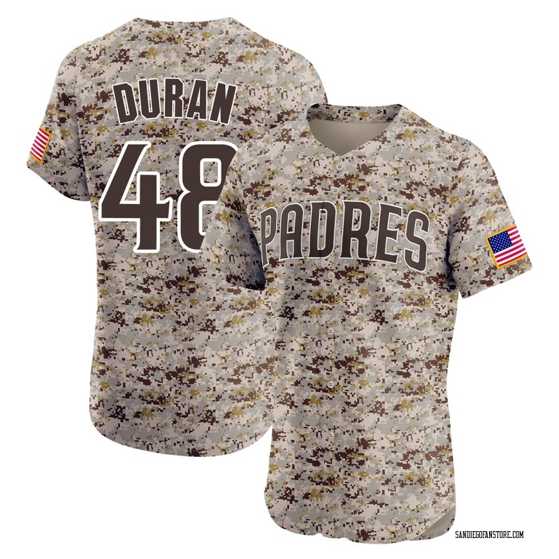 Rodolfo Duran Men's San Diego Padres Alternate Vapor Premier Jersey - Camo Elite