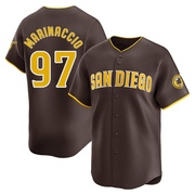 Ron Marinaccio Youth San Diego Padres Away Jersey - Brown Limited
