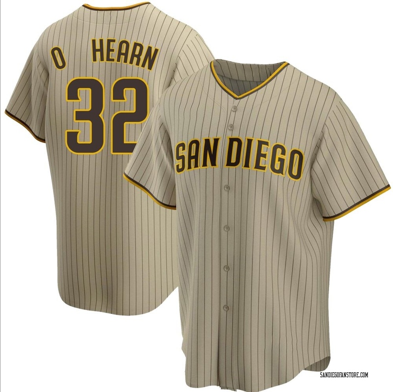 Ryan O'Hearn Men's San Diego Padres Alternate Jersey - Sand/Brown Replica