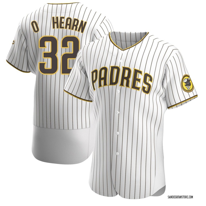 Ryan O'Hearn Men's San Diego Padres Home Jersey - White/Brown Authentic