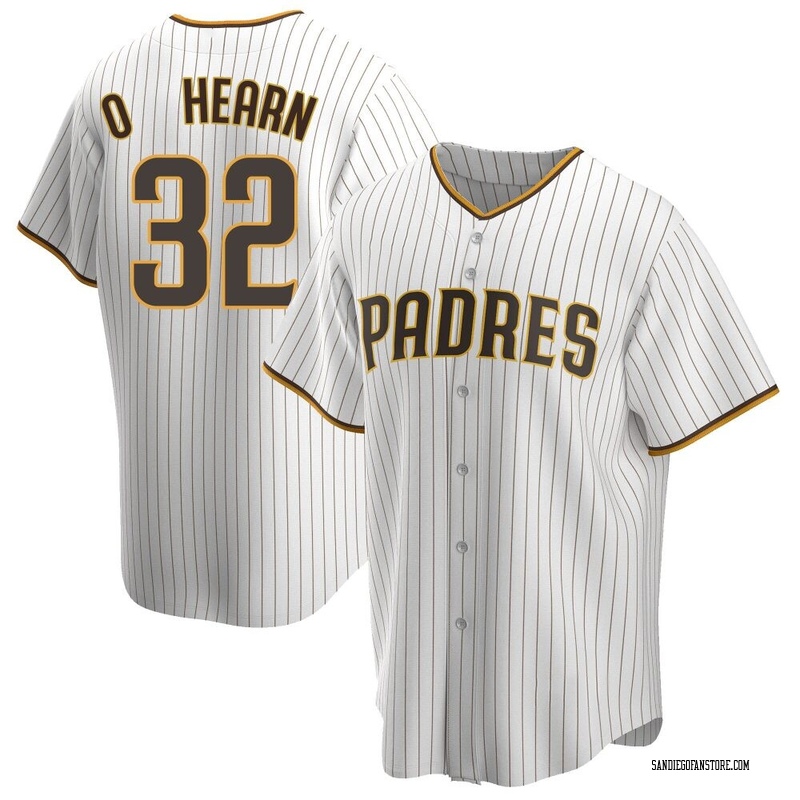 Ryan O'Hearn Men's San Diego Padres Home Jersey - White/Brown Replica