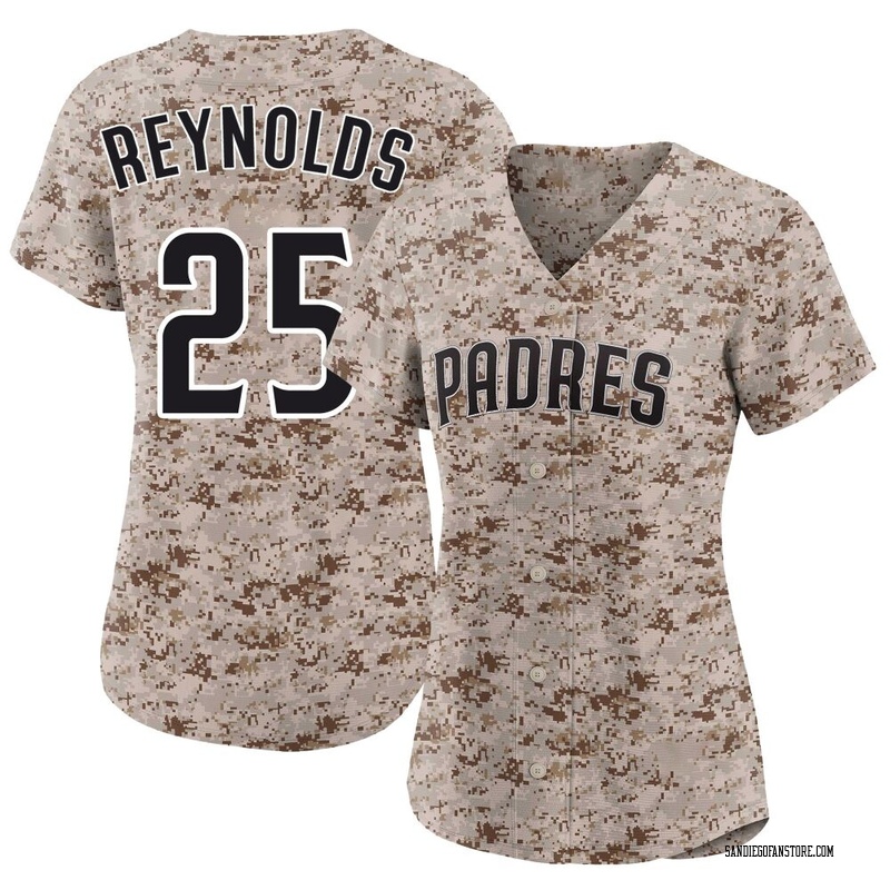 Sean Reynolds Women's San Diego Padres 2nd Alternate Jersey - Camo Limited