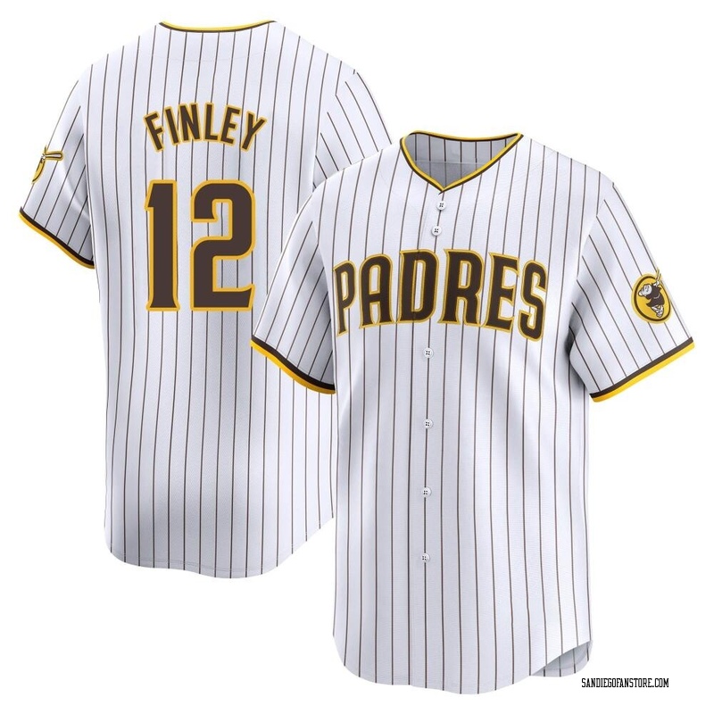 Steve Finley Youth San Diego Padres Home Jersey - White Limited