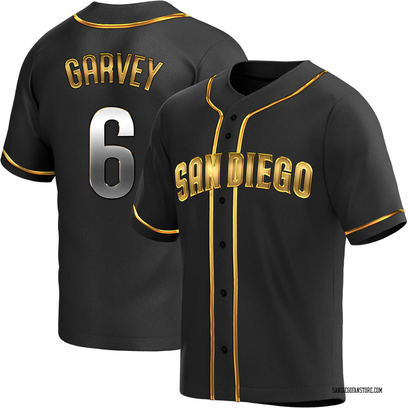 Steve Garvey Youth San Diego Padres Alternate Jersey - Black Golden Replica