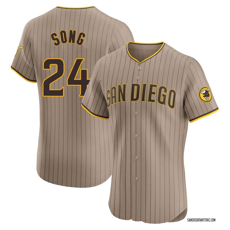 Sung-Mun Song Men's San Diego Padres Alternate Jersey - Brown Elite