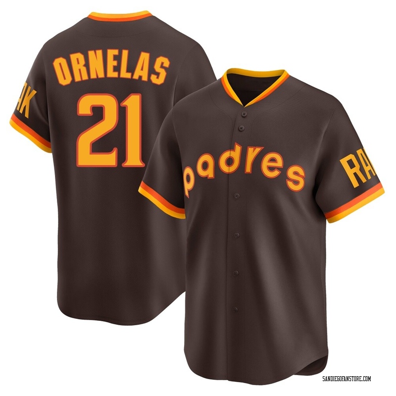 Tirso Ornelas Youth San Diego Padres Cooperstown Collection Jersey - Brown Limited