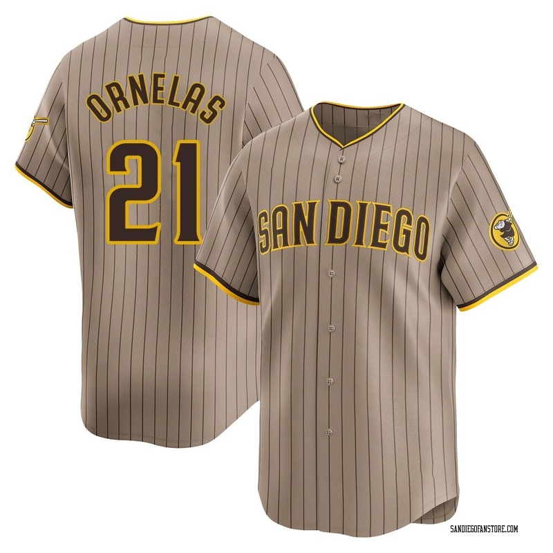 Tirso Ornelas Youth San Diego Padres Tan Alternate Jersey - Limited