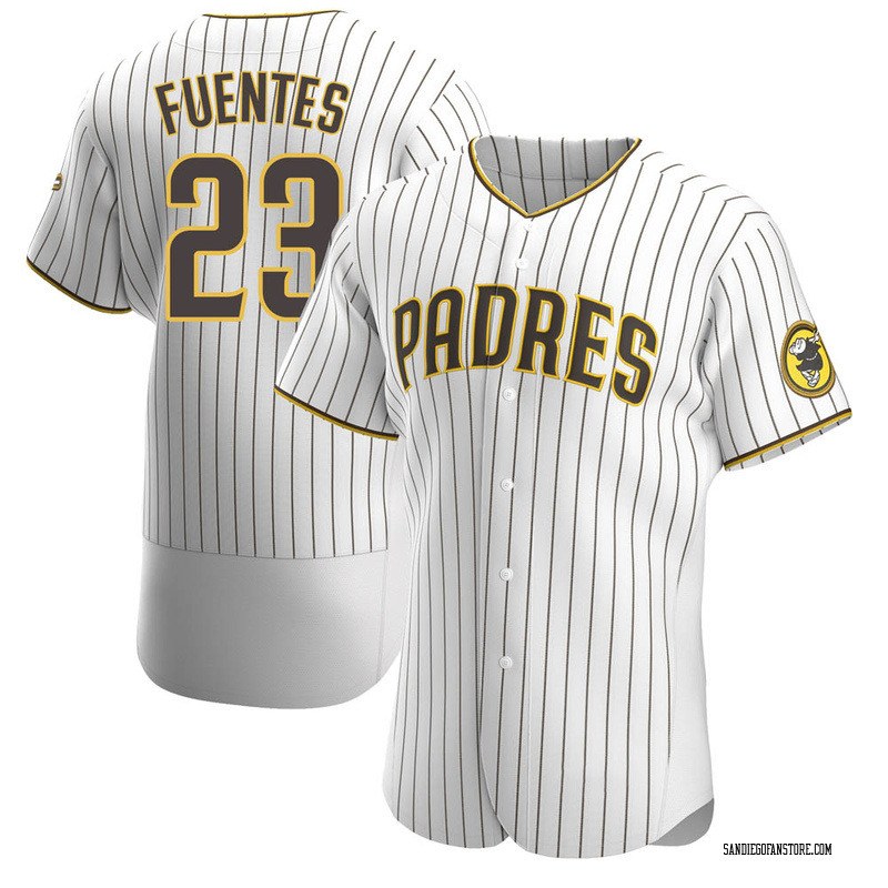Tito Fuentes Men's San Diego Padres Home Jersey - White/Brown Authentic