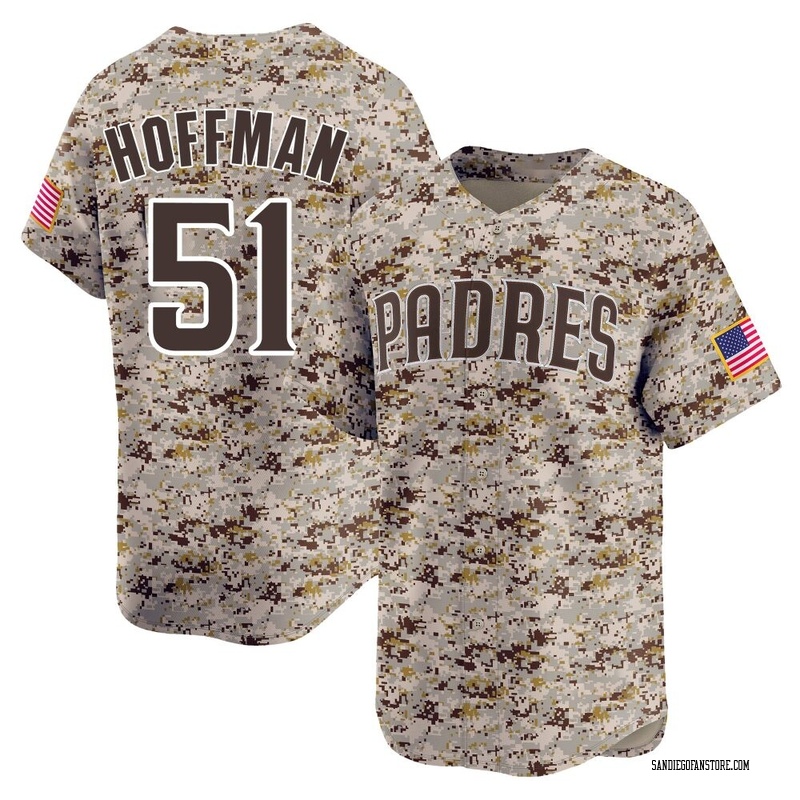 Trevor Hoffman Men's San Diego Padres 2nd Alternate Jersey - Camo Limited