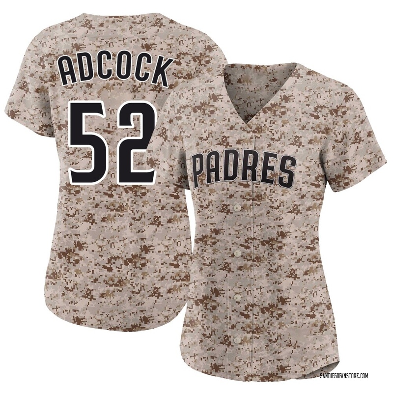 Ty Adcock Women's San Diego Padres 2nd Alternate Jersey - Camo Limited