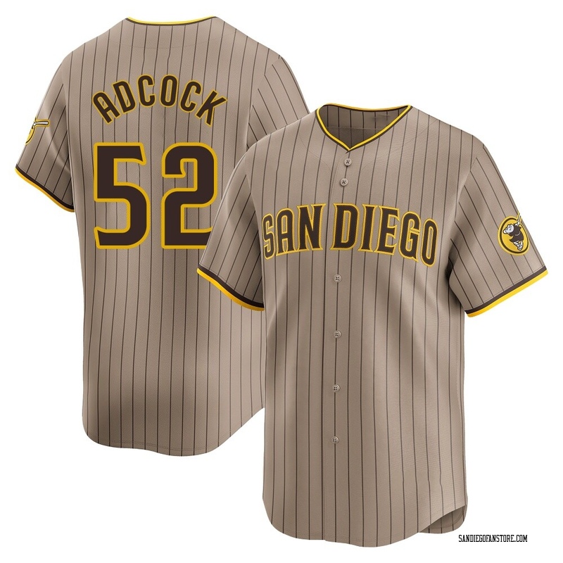 Ty Adcock Youth San Diego Padres Tan Alternate Jersey - Limited