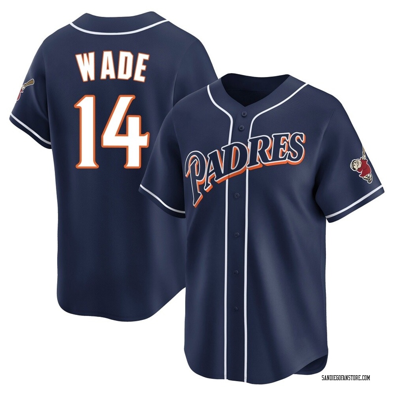 Tyler Wade Men's San Diego Padres Cooperstown Collection Jersey - Navy Limited