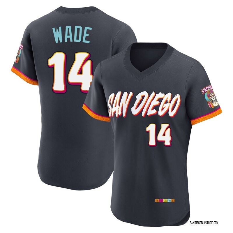 Tyler Wade Men's San Diego Padres Obsidian 2026 City Connect Stadium Jersey - Authentic