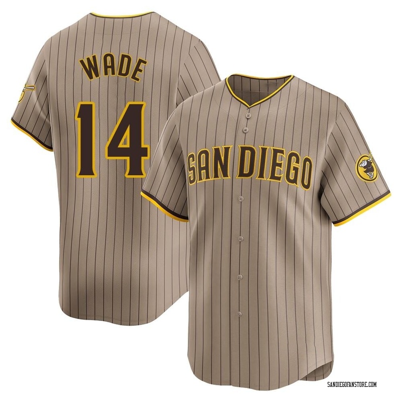 Tyler Wade Men's San Diego Padres Tan Alternate Jersey - Limited