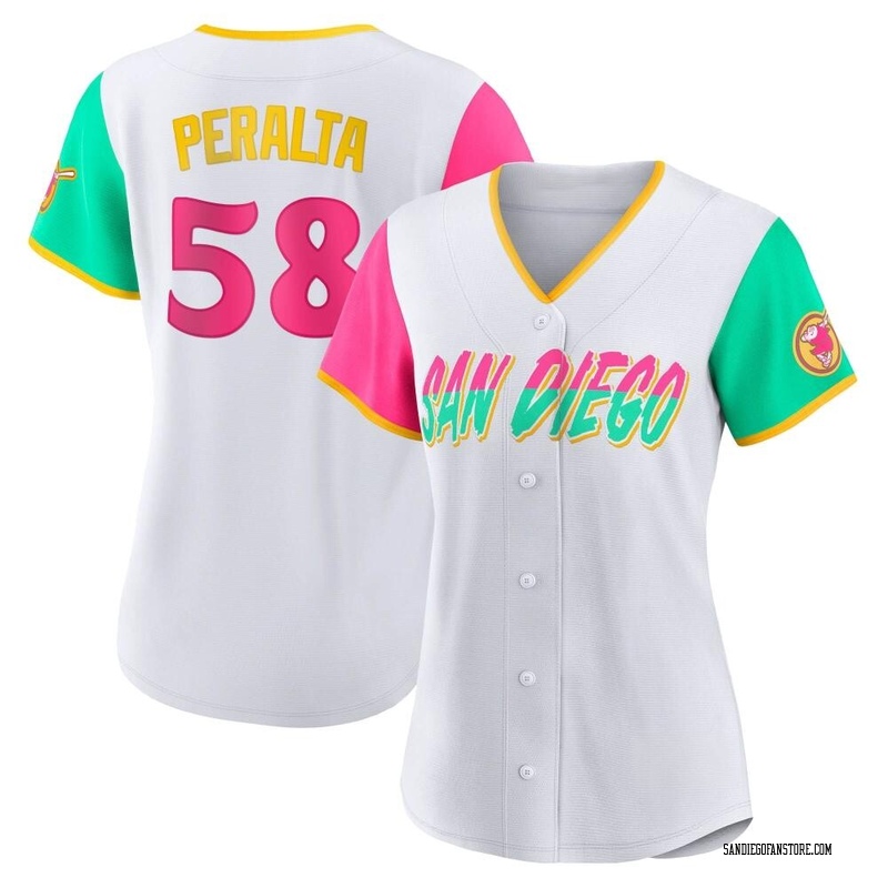 Wandy Peralta Women's San Diego Padres 2022 City Connect Jersey - White Replica
