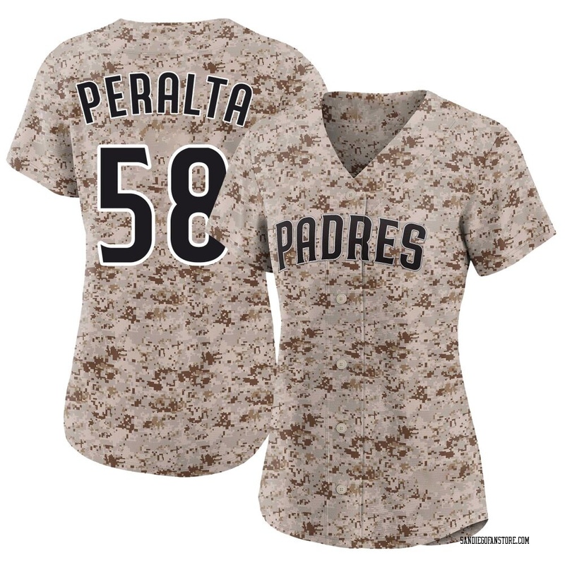 Wandy Peralta Women's San Diego Padres 2nd Alternate Jersey - Camo Limited