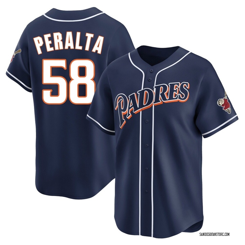 Wandy Peralta Youth San Diego Padres Cooperstown Collection Jersey - Navy Limited