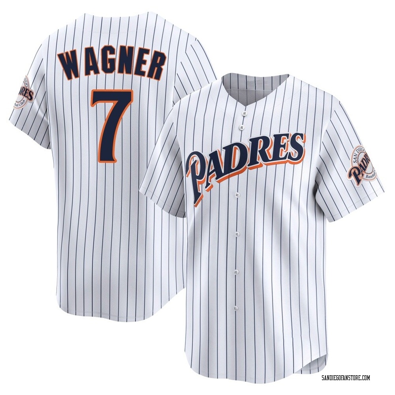 Will Wagner Youth San Diego Padres Cooperstown Collection Jersey - White Limited