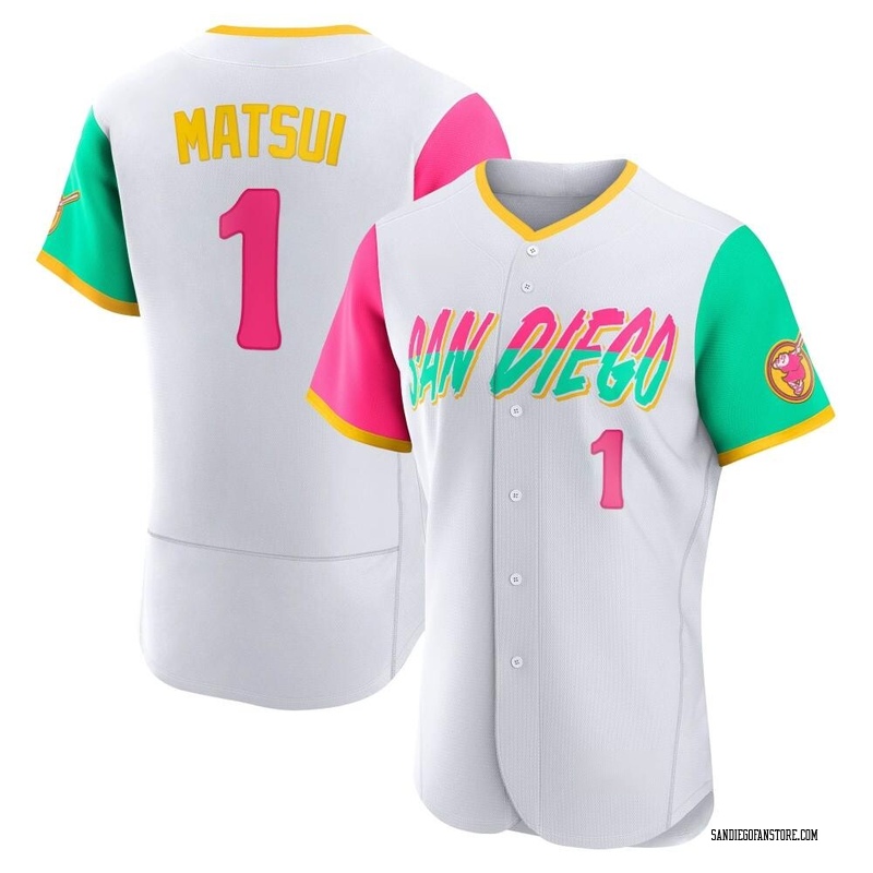 Yuki Matsui Men's San Diego Padres 2022 City Connect Jersey - White Authentic