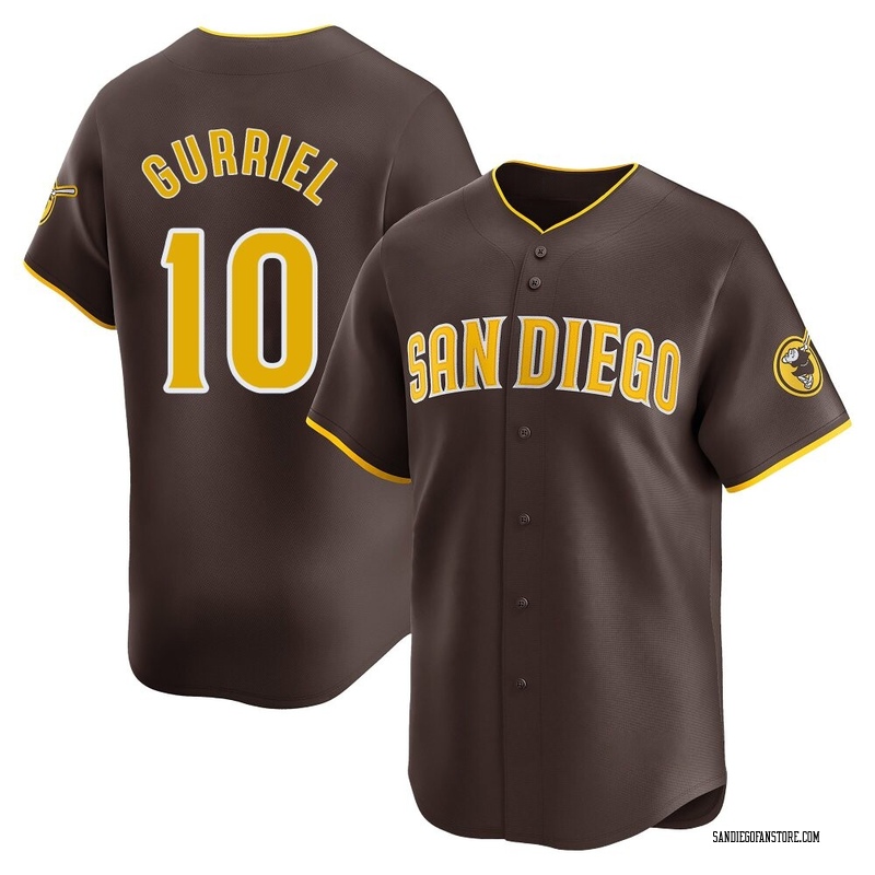 Yuli Gurriel Men's San Diego Padres Away Jersey - Brown Limited