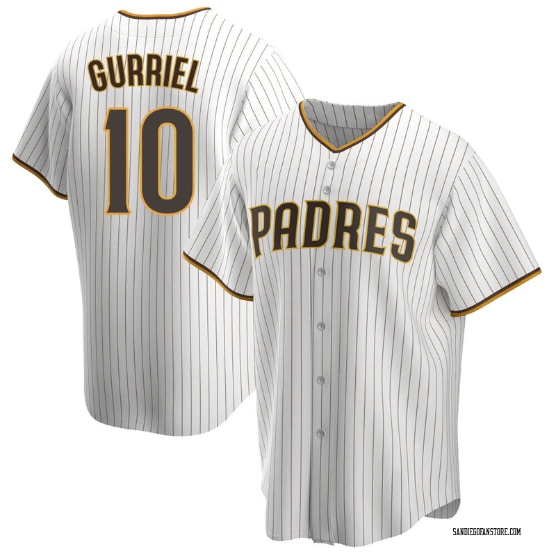 Yuli Gurriel Men's San Diego Padres Home Jersey - White/Brown Replica