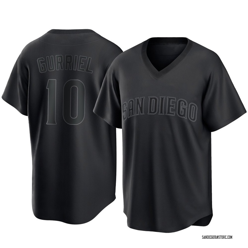 Yuli Gurriel Men's San Diego Padres Pitch Fashion Jersey - Black Replica